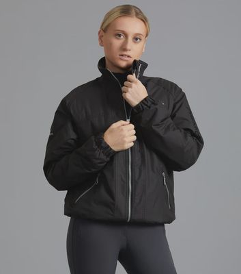 Premier Equine Pro Rider Unisex Waterproof Riding Jacket Black