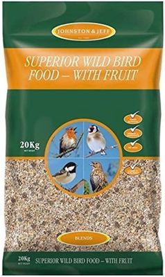 J&amp;J Superior Wild Bird 20kg with Fruit