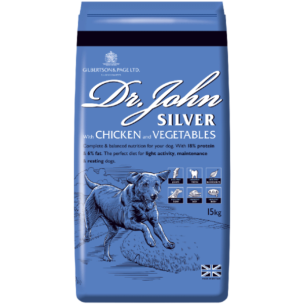Dr John Silver 15kg, Flavour: Chicken