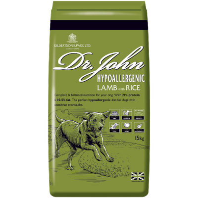 Dr John Hypoallergenic Lamb &amp; Rice (NOW12.5kg)