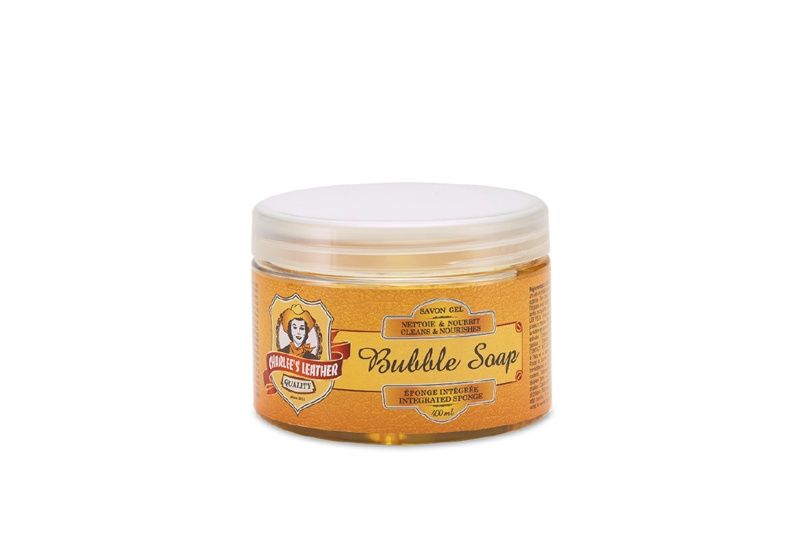 Charlee’s Leather Bubble Soap
