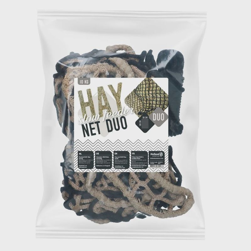 Excellent Hay Slow feeder net duo