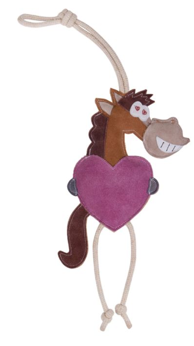QHP Horsetoy Valentine Pink