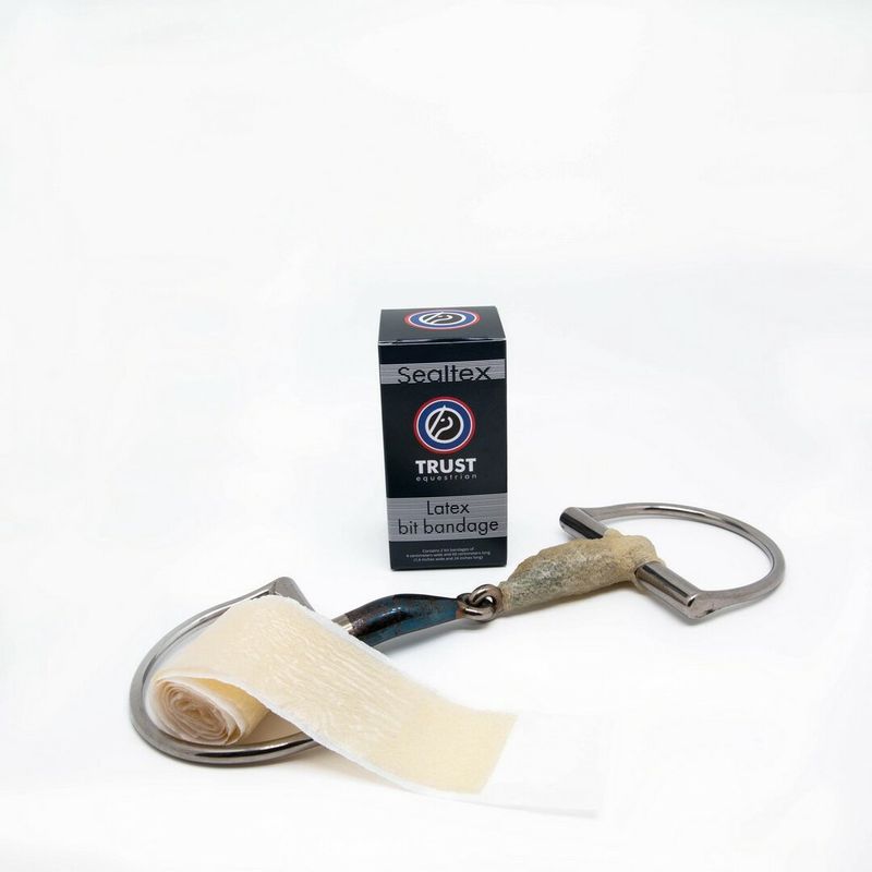 Latex bit bandage