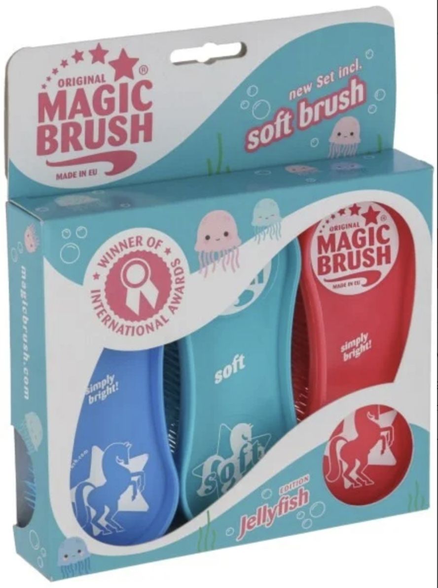 Magic brush jellyfish incl 1 soft