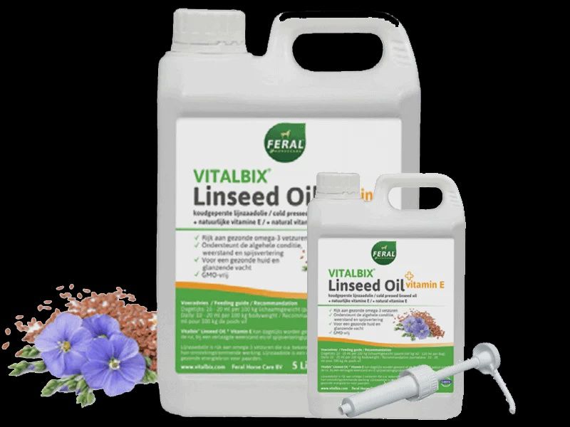 Vitalbix Lijnzaadolie met vitamine E