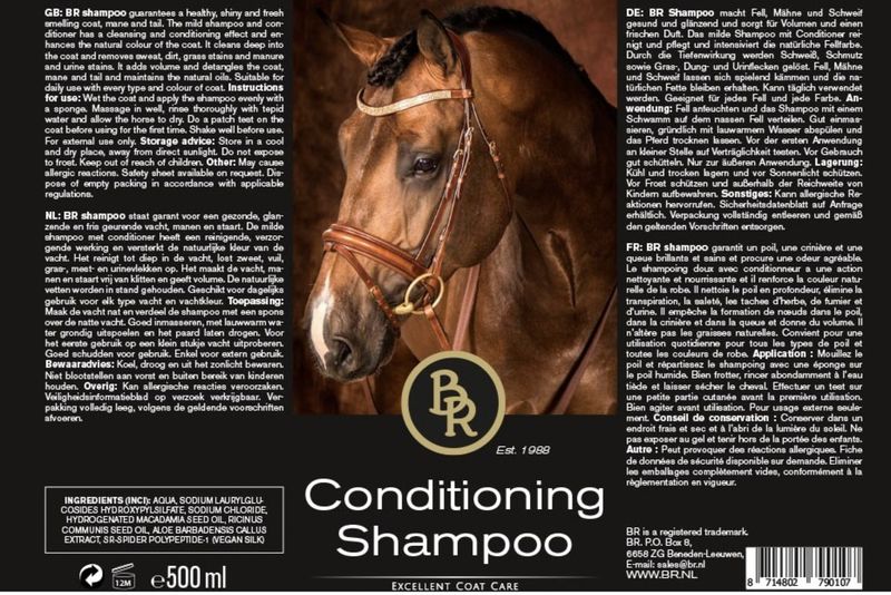 BR Conditioning shampoo 500ml