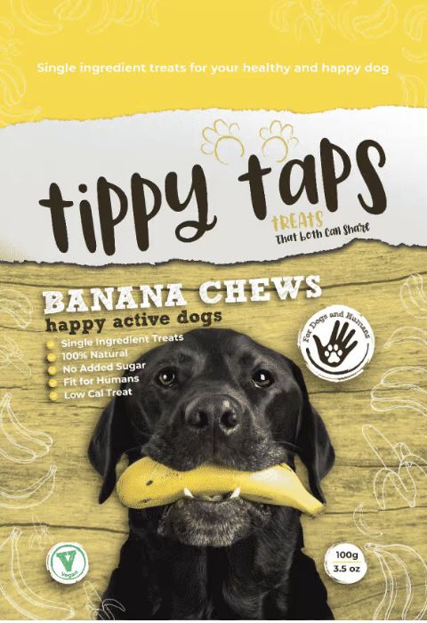 Tippy Taps banana chews