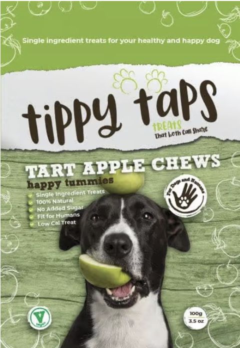 Tippy Taps tart apple chews