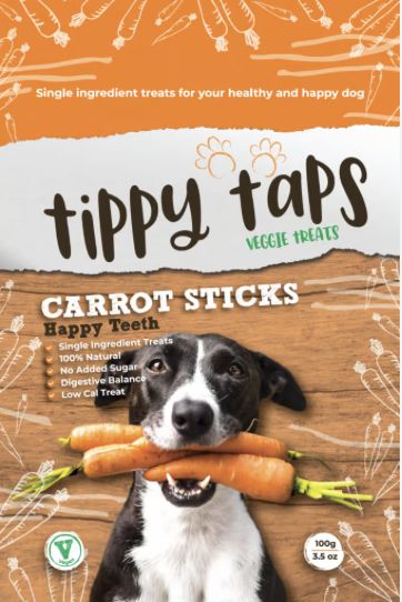 Tippy Taps carrot sticks