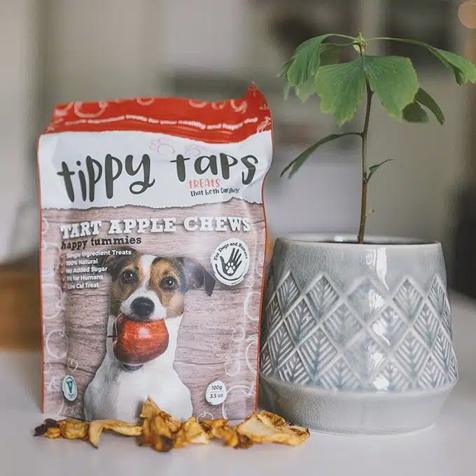 Tippy Taps sweet apple chews