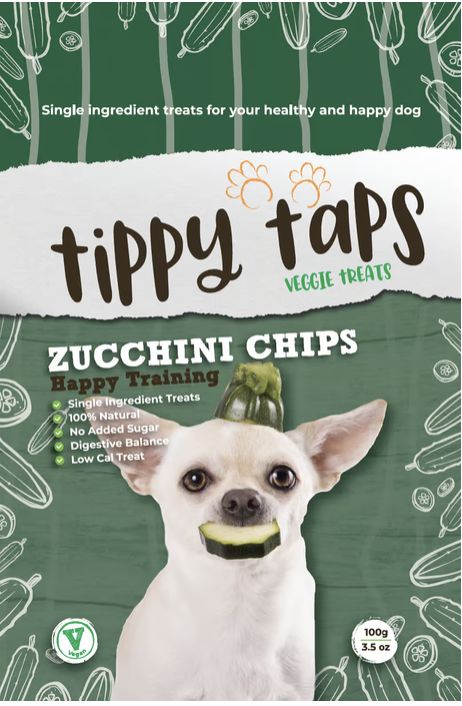 Tippy Taps zucchini chips
