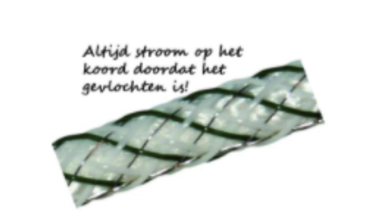 Zonneguard weidedraad braided 200m
