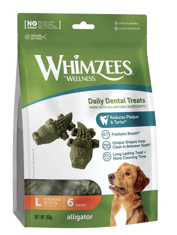 Whimzees alligator L 6st