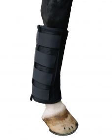 QHP cooling tendon boot black with icepack