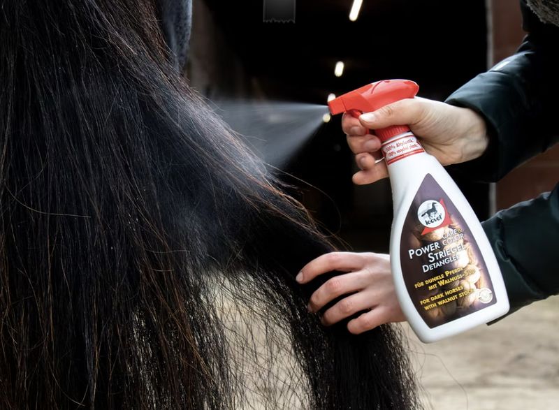 Leovet antiklit donkere paarden
