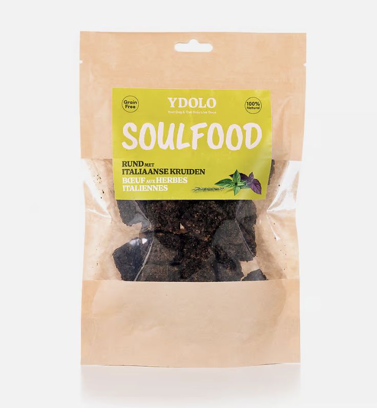 Ydolo soulfood brokjes rund met italiaanse kruiden