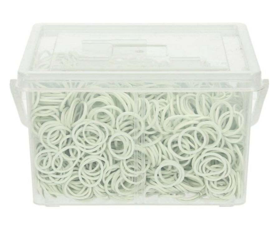 BR Manenelastiekjes 2500st