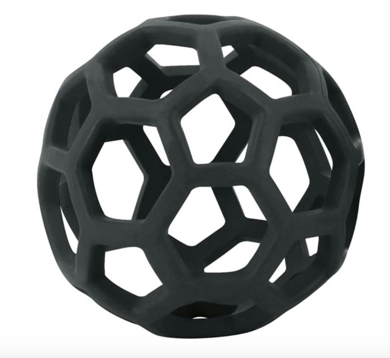 Hippotonic rubber protection ball zwart