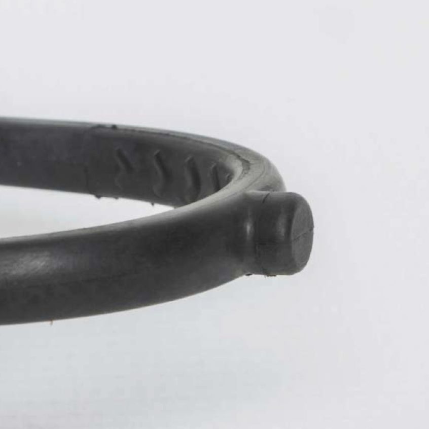 Metalab rubberen sporen