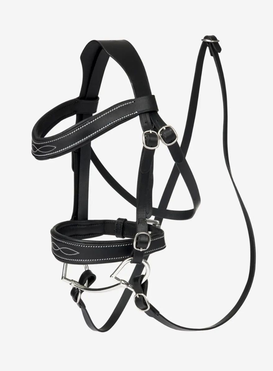 LeMieux Hobbyhorse competition bridle black