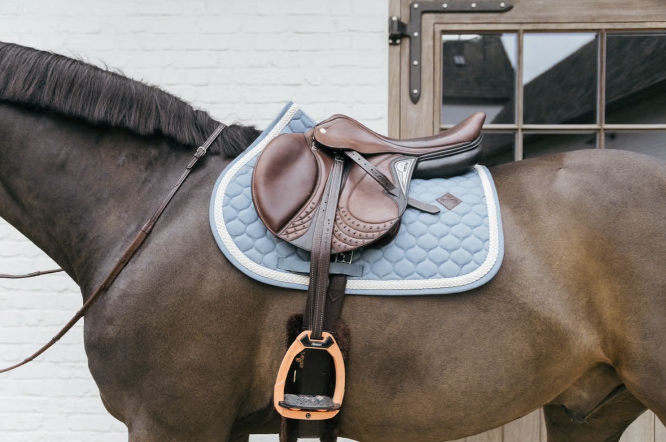 Kentucky Zadeldoek met gevlochten koord Jumping