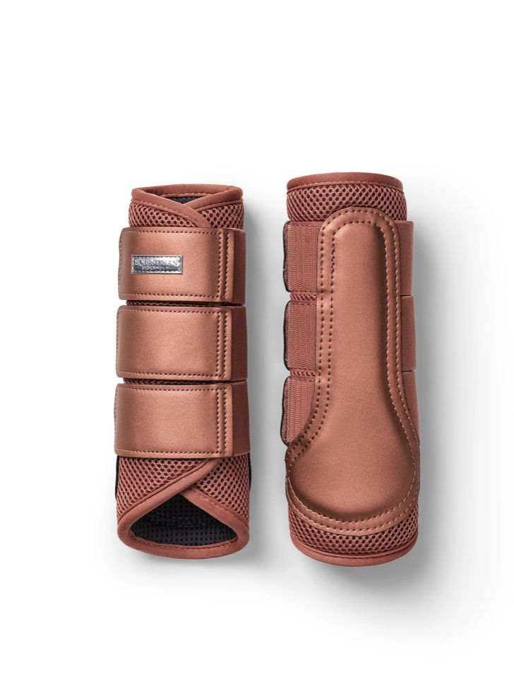 Equestrian Stockholm classic mesh boots coral