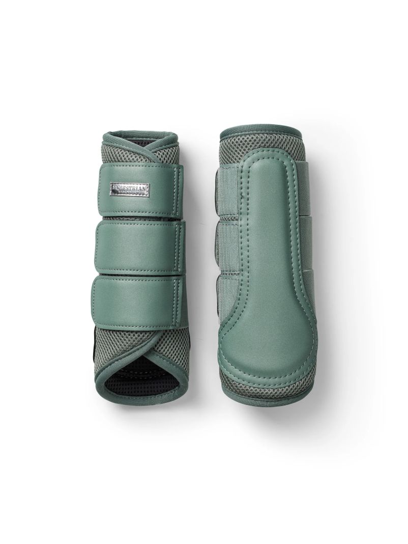 Equestrian Stockholm classic mesh boots mint green