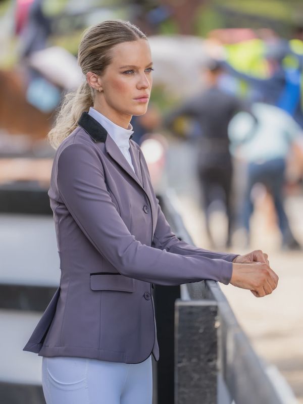 Equestrian Stockholm classic show jacket dark violet