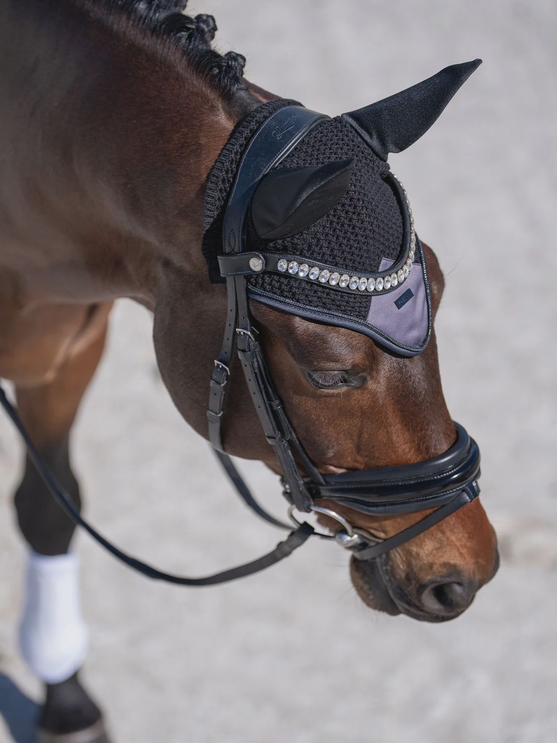 Equestrian Stockholm oornetje Modern Dark Violet