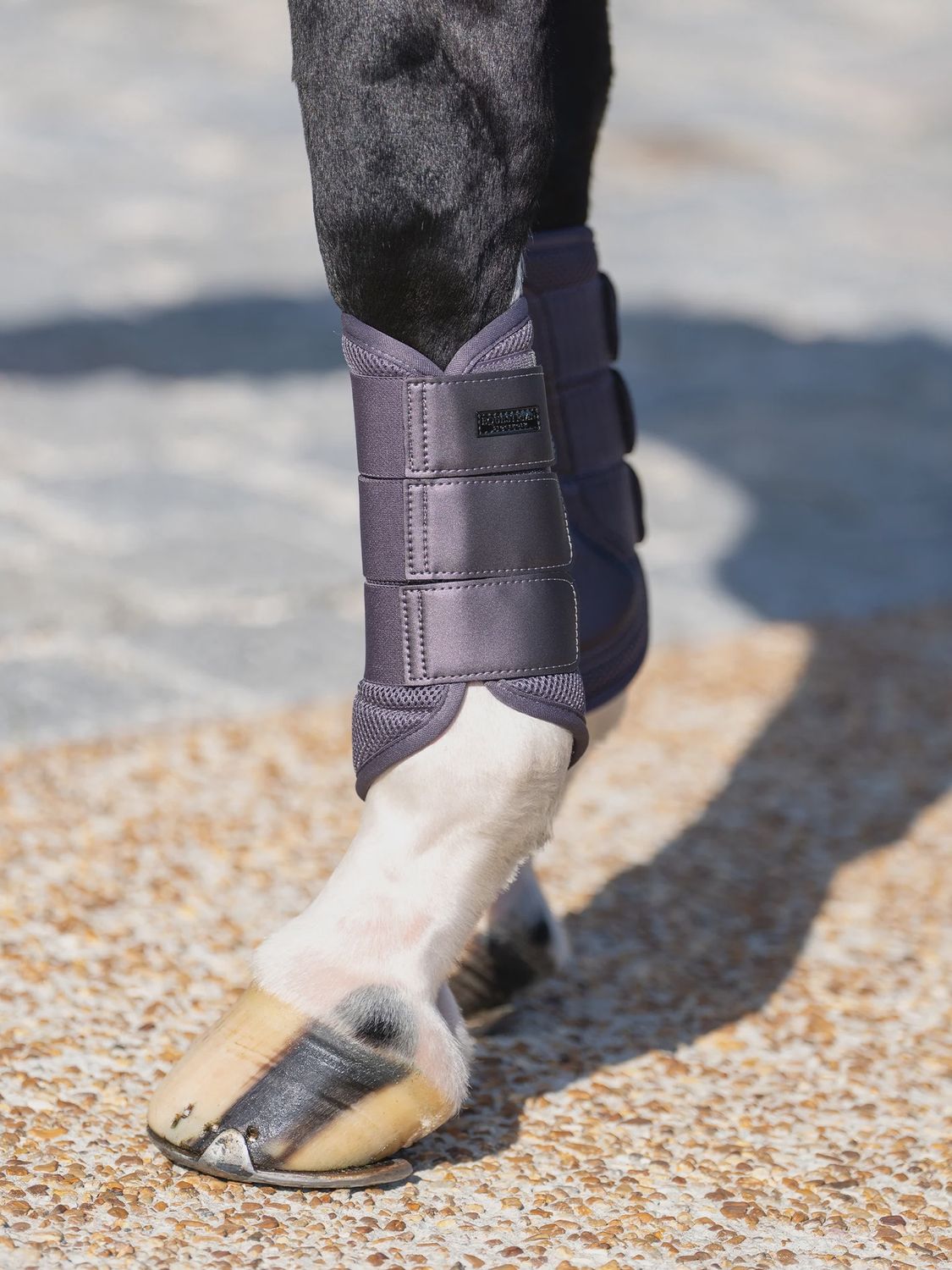 Equestrian Stockholm Classic Mesh Boots Dark Violet