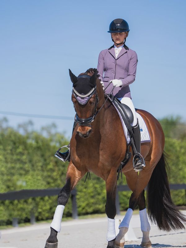 Equestrian Stockholm oornetje Modern Dark Violet