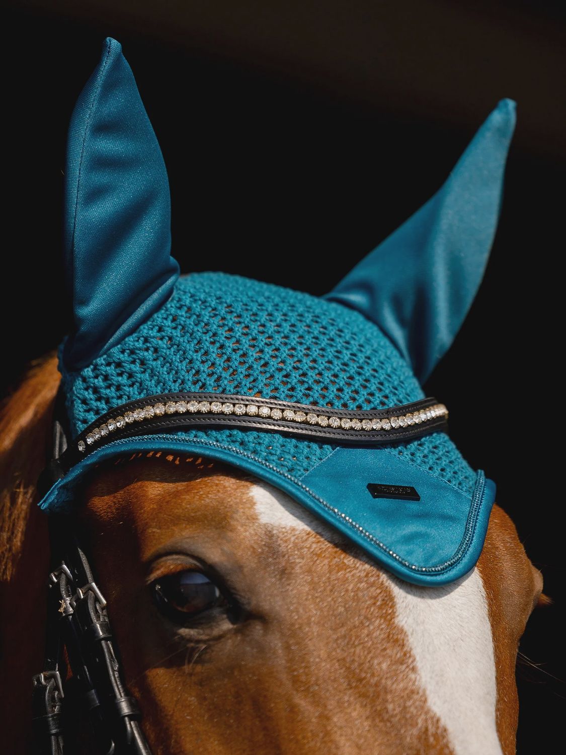 Equestrian Stockholm oornetje Modern Teal Blue