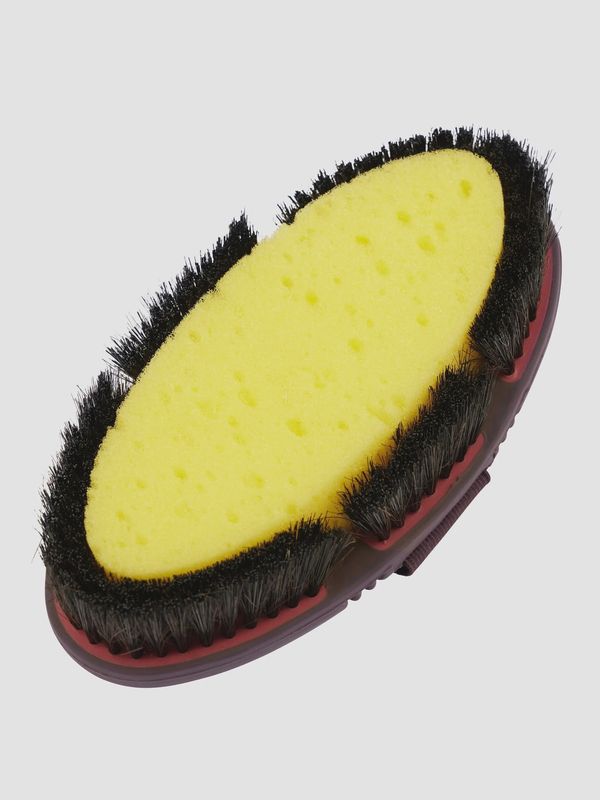 LeMieux flexi sponge brush cranberry
