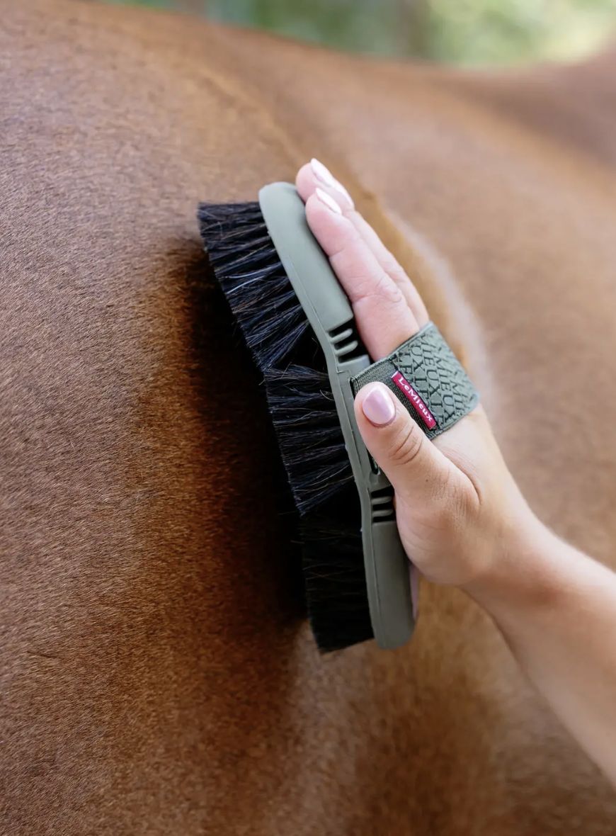 LeMieux flexi horse hair brush lilac