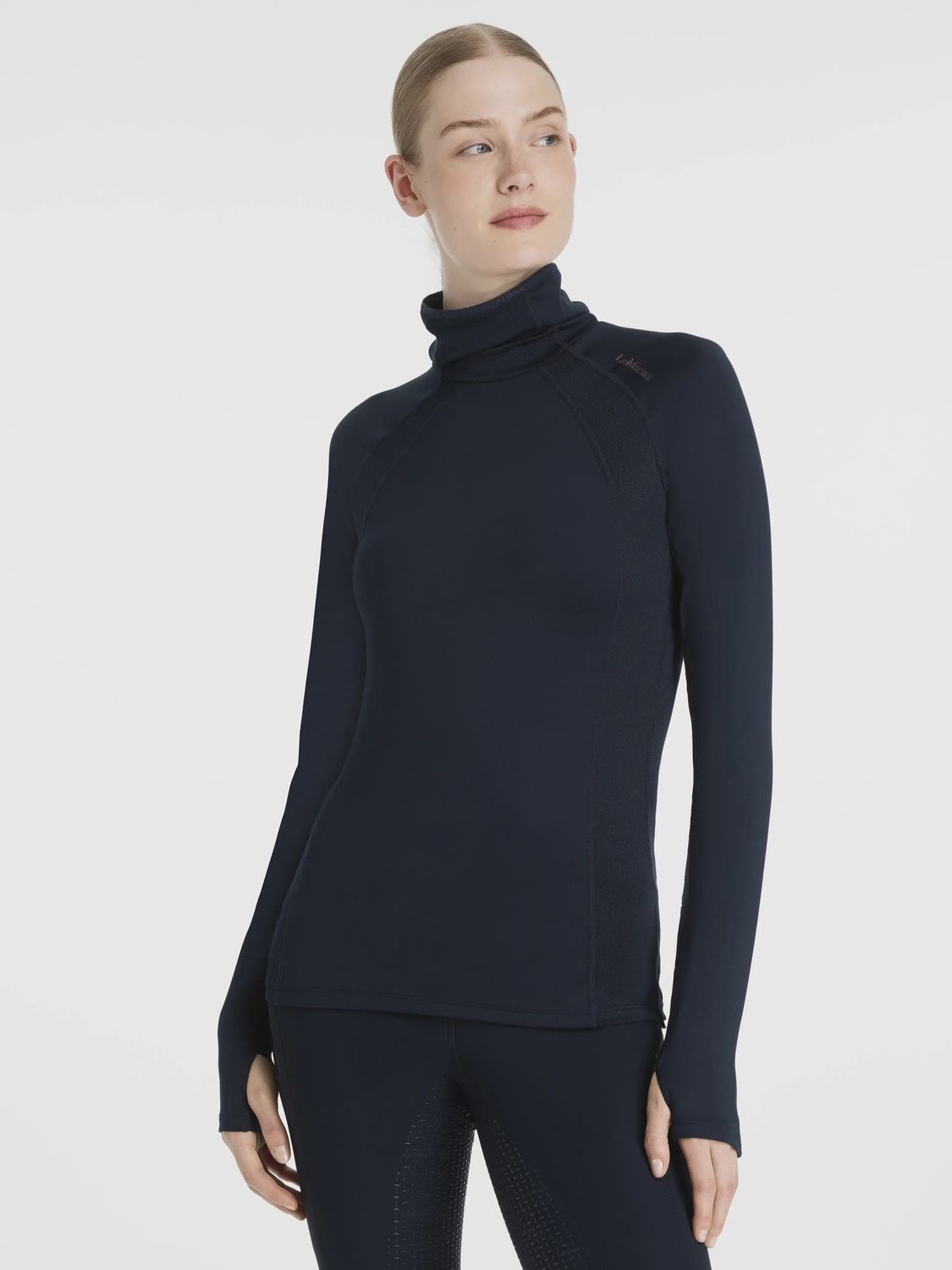 Lemieux Sara snood base layer navy, Size: 36