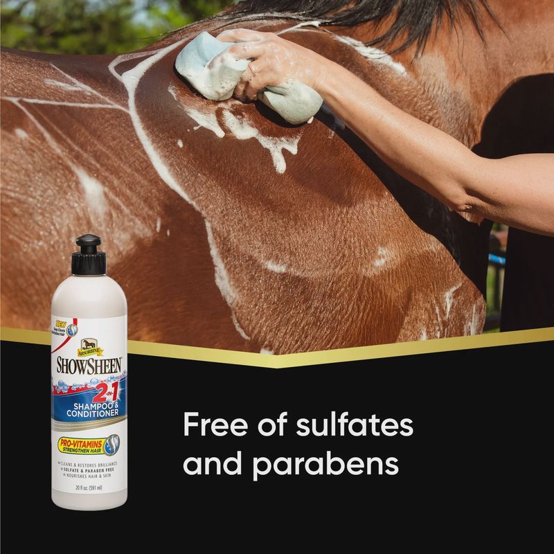 Absorbine showsheen 2 in 1 shampoo &amp; conditioner