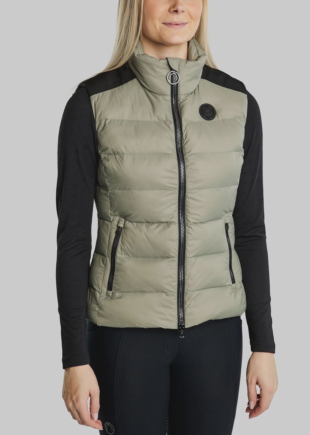 Montar bodywarmer dames MoAthena Dusty Green