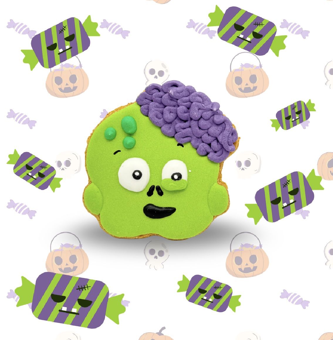 Candy Horse Halloween koekje met icing