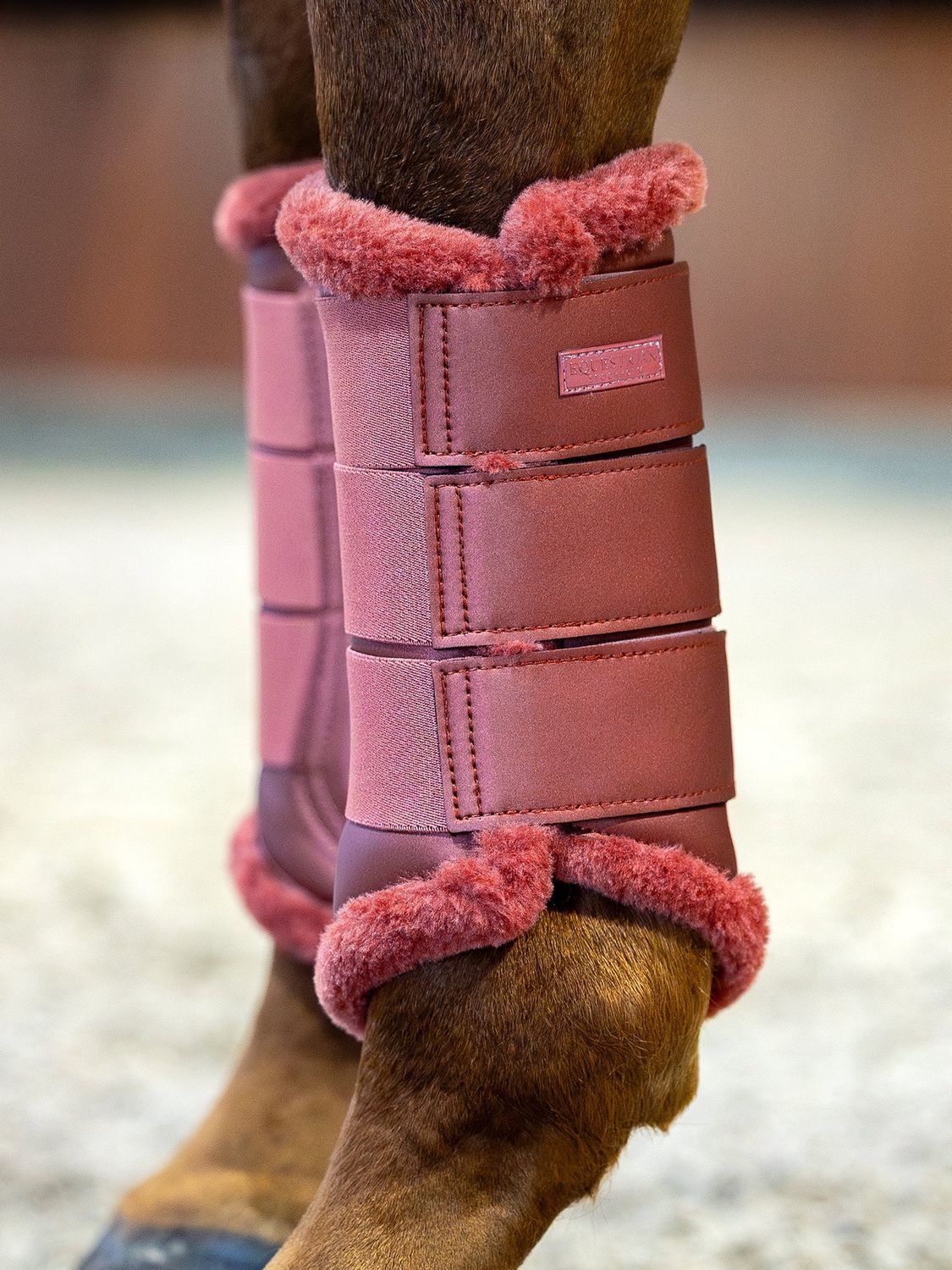 Equestrian Stockholm Brushing boots Amber Rose