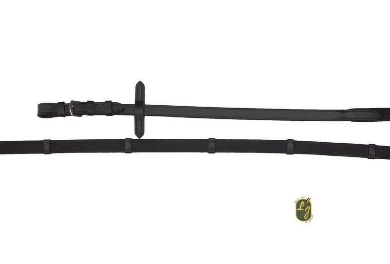 LJ teugels linnen met chroom gespen