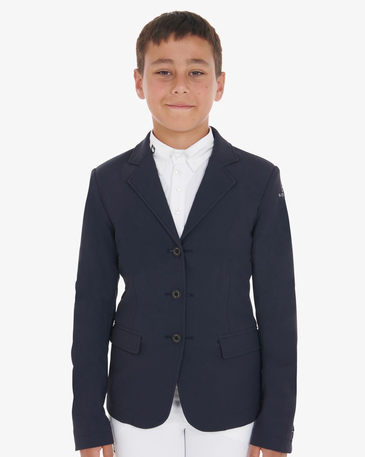 Equestro kids wedstrijdjas navy