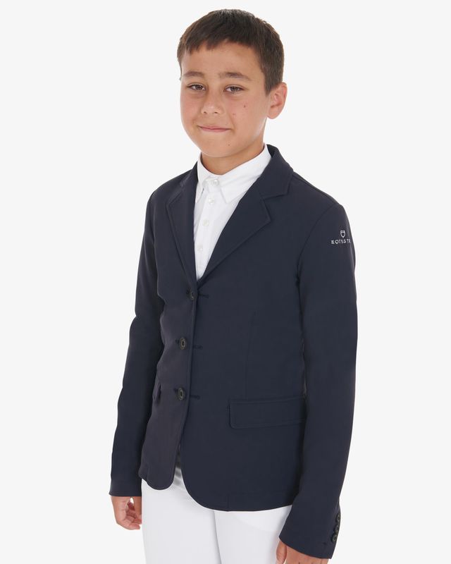 Equestro kids wedstrijdjas navy