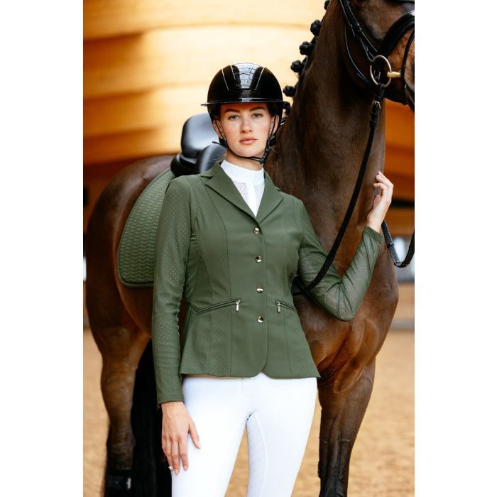 Lemieux Jessica mesh show jacket pine green