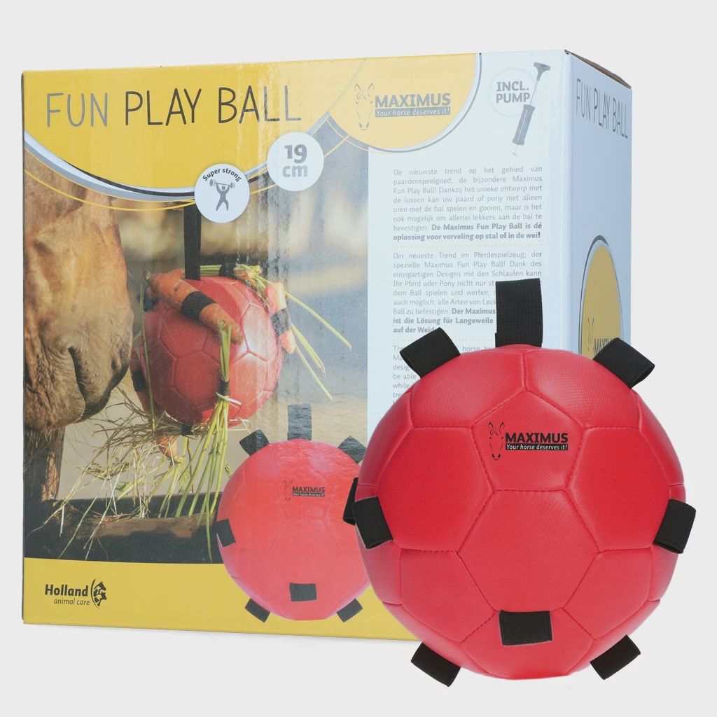 Excellent Fun Play Ball, Kleur: Rood