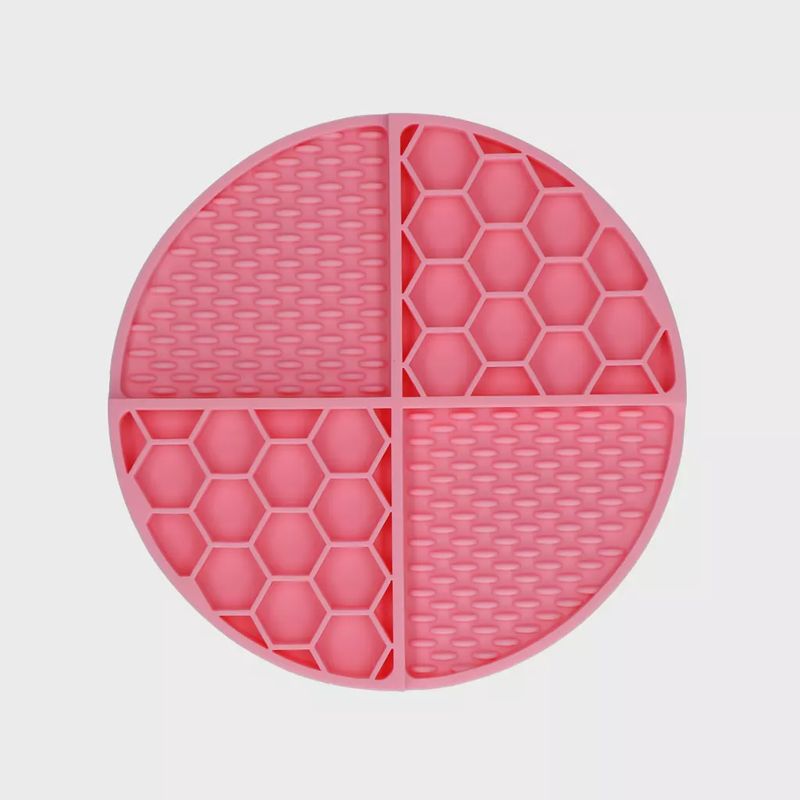 Eat slow live longer lick mat dimensions circle roze
