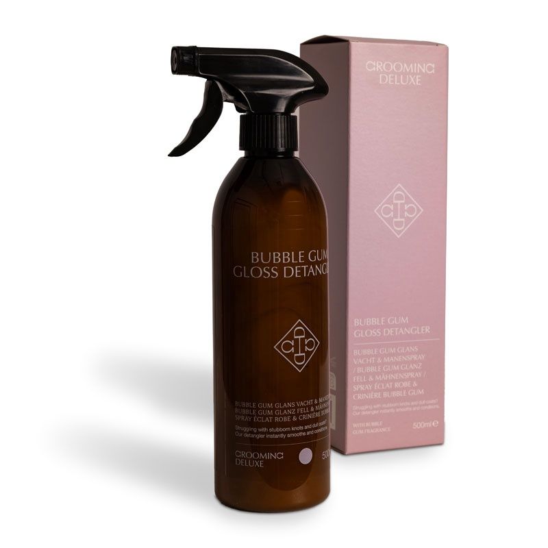 Grooming Deluxe bubble gum detangler