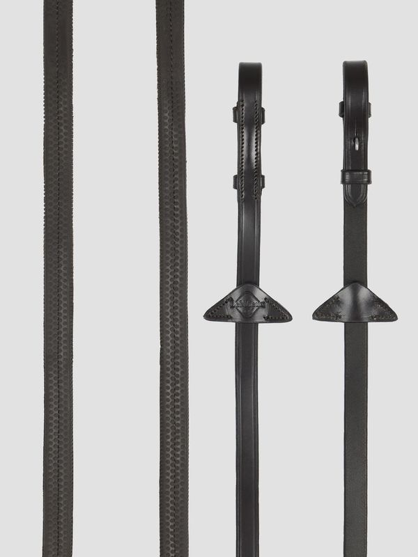 Lemieux rubberen teugels bruin