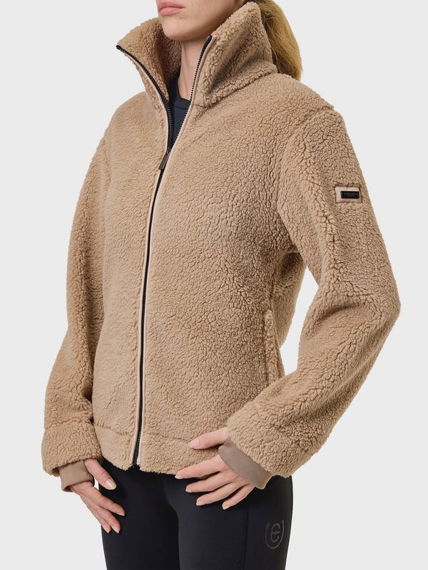 Equestrian Stockholm Teddy Fleece Jacket Sand