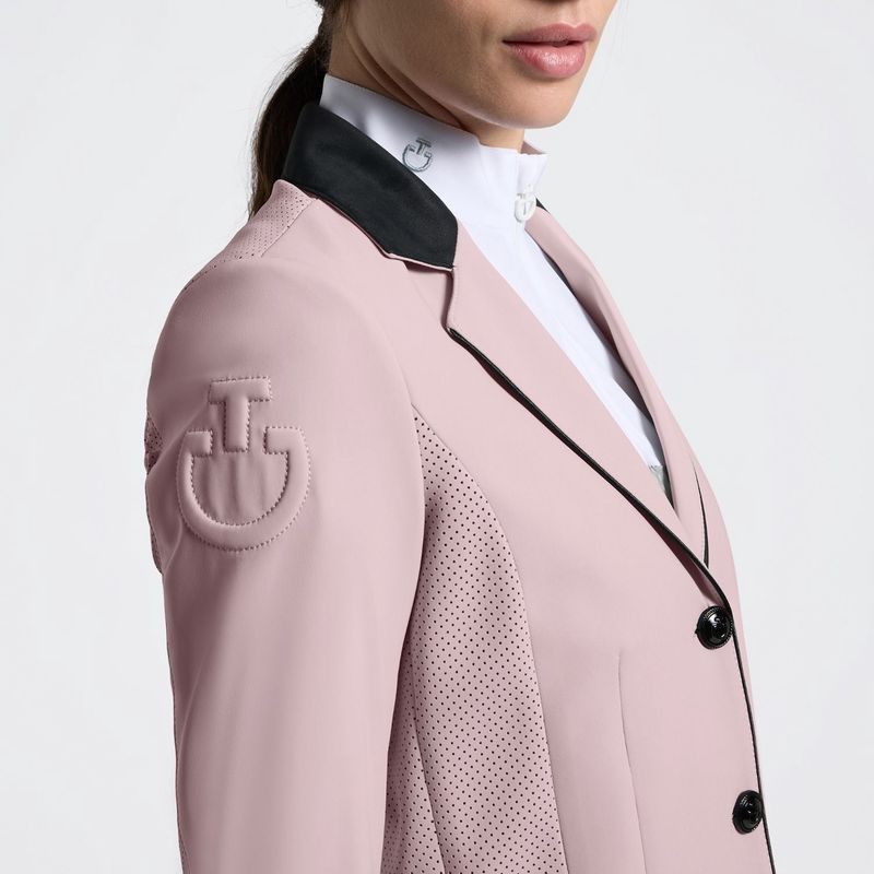 Cavalleria Toscana wedstrijdjas zip ice violet